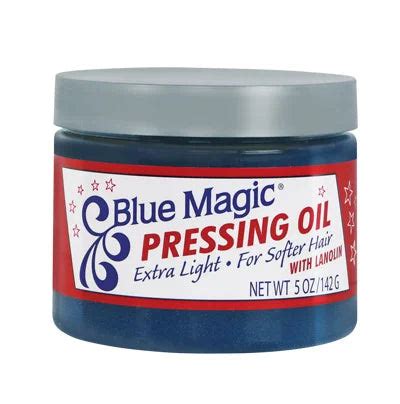 Say Goodbye to Frizz with Blue Magic Pressing Oil